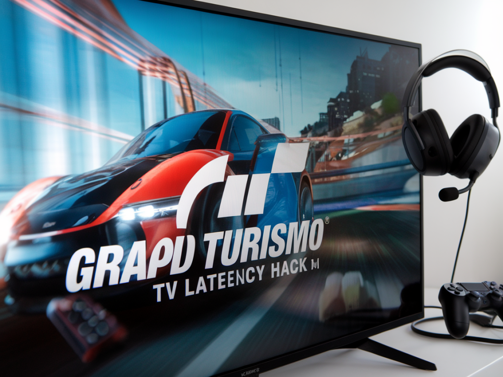 astuce rapide : réduire la latence tv pour jouer à gran turismo sans sacrifier l'image