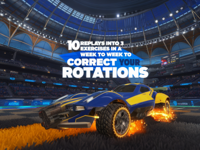 Comment transformer 10 replays de rocket league en 3 exercices chiffrés pour corriger vos rotations en une semaine